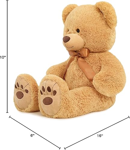 Tezituor Oso de peluche de 36 pulgadas para novia, oso de peluche