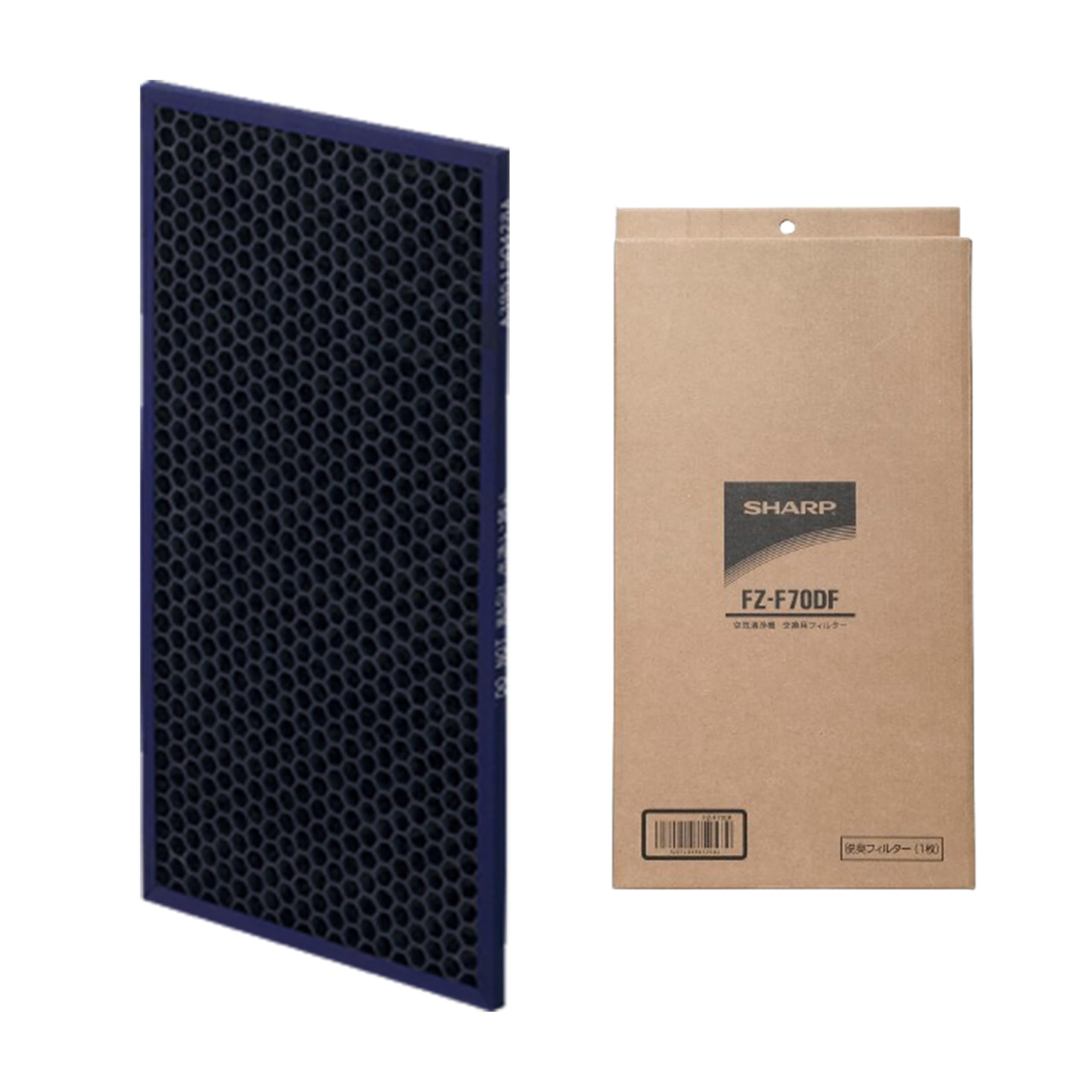 シャープ 脱臭フィルターFZ-F70DF 1個 【北海道・沖縄・離島配送不可】 Amazon | 【純正品】 シャープ 加湿空気清浄機用 脱臭フィルター FZ