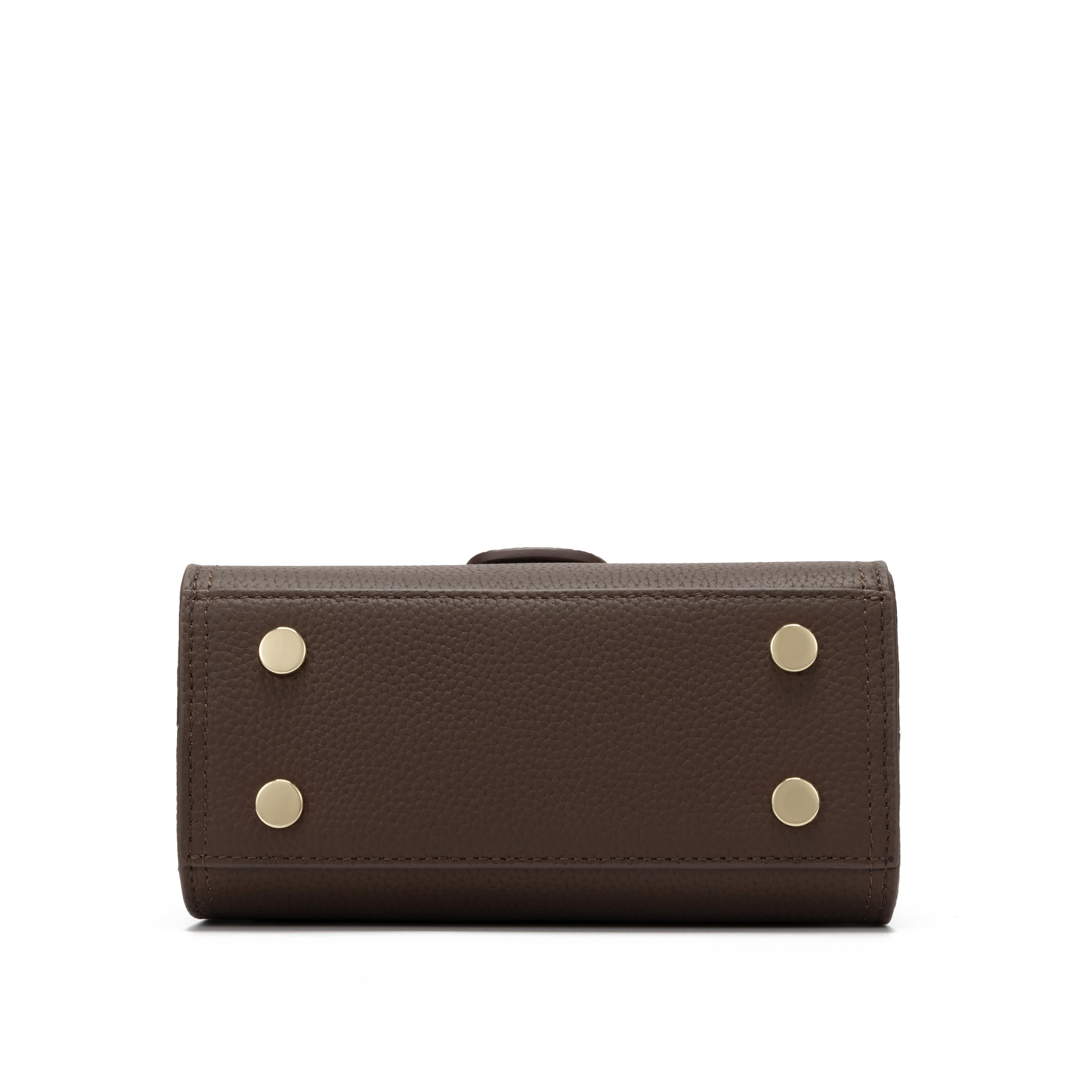 Carlheim, Kolekcja Skagen Genuine Leather Handbag, Chloe Genuine Leather Handbag (Brown), Brązowy, 70AA