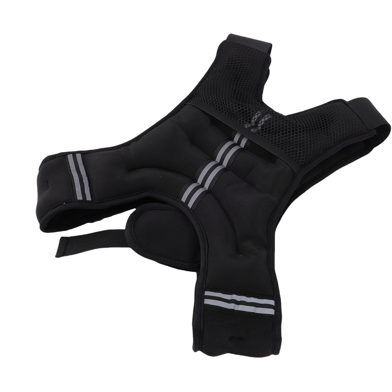RiToEasysports Chaleco Lastrado de 2.7 Kg para Hombre y Mujer, Ajustable de Neopreno con Distribución Uniforme de de Hierro para Correr, Entrenamiento de Fuerza, Fitness