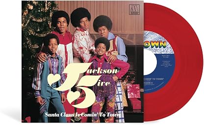 Santa Claus Is Comin' To Town[Red 7" Single] por Jackson 5, capa do álbum