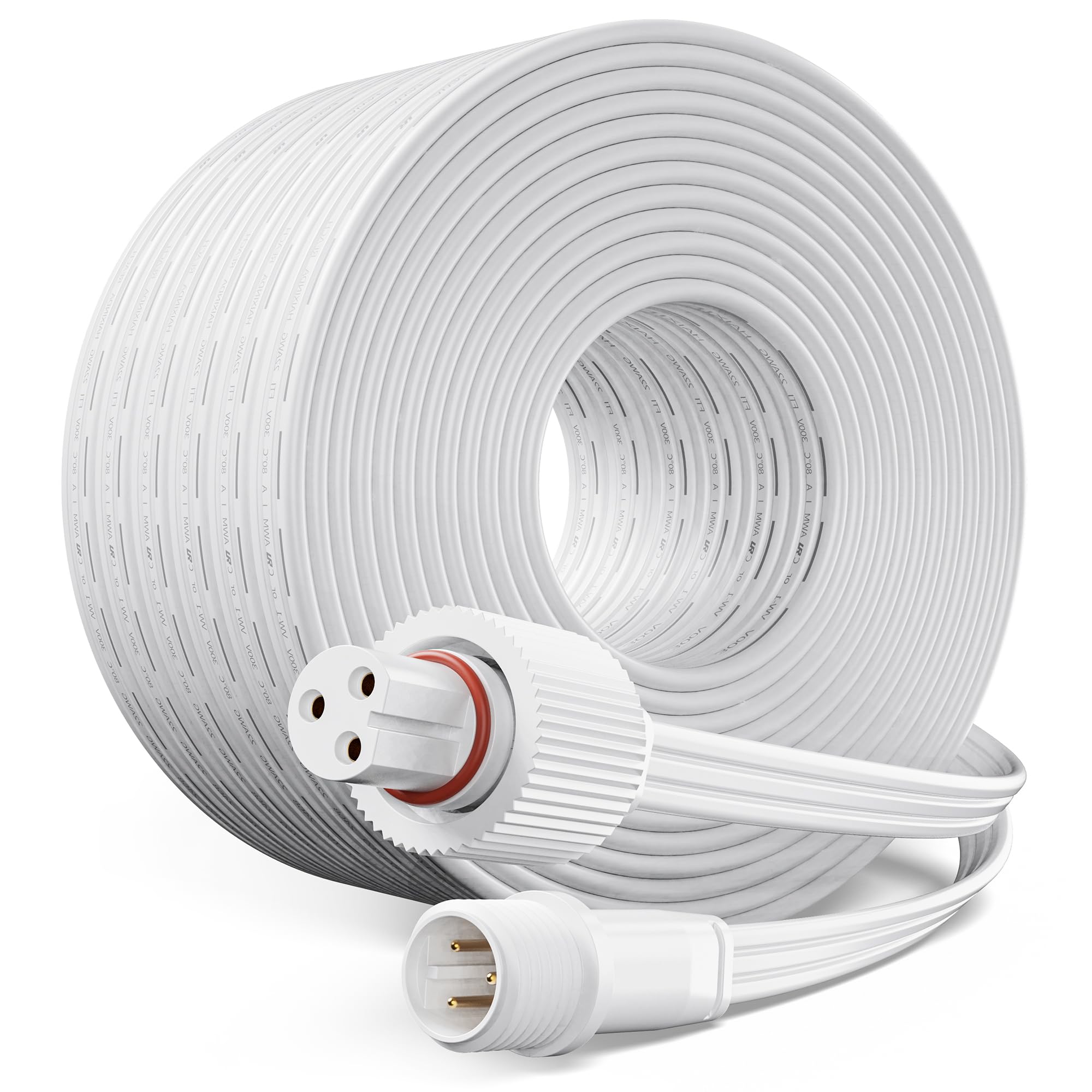 Cable de extensión de 16 pies para Govee serie de luces permanentes para exteriores, cable de extensión impermeable para Govee H705A H705B H705C, H705D H705E H705F, H706A H706B H706C, H805A