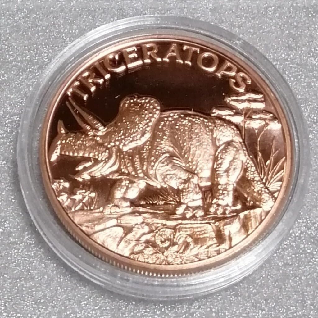 恐竜 銅 ラウンド 純銅 8種類 12枚セット アイテム1 メーカー取