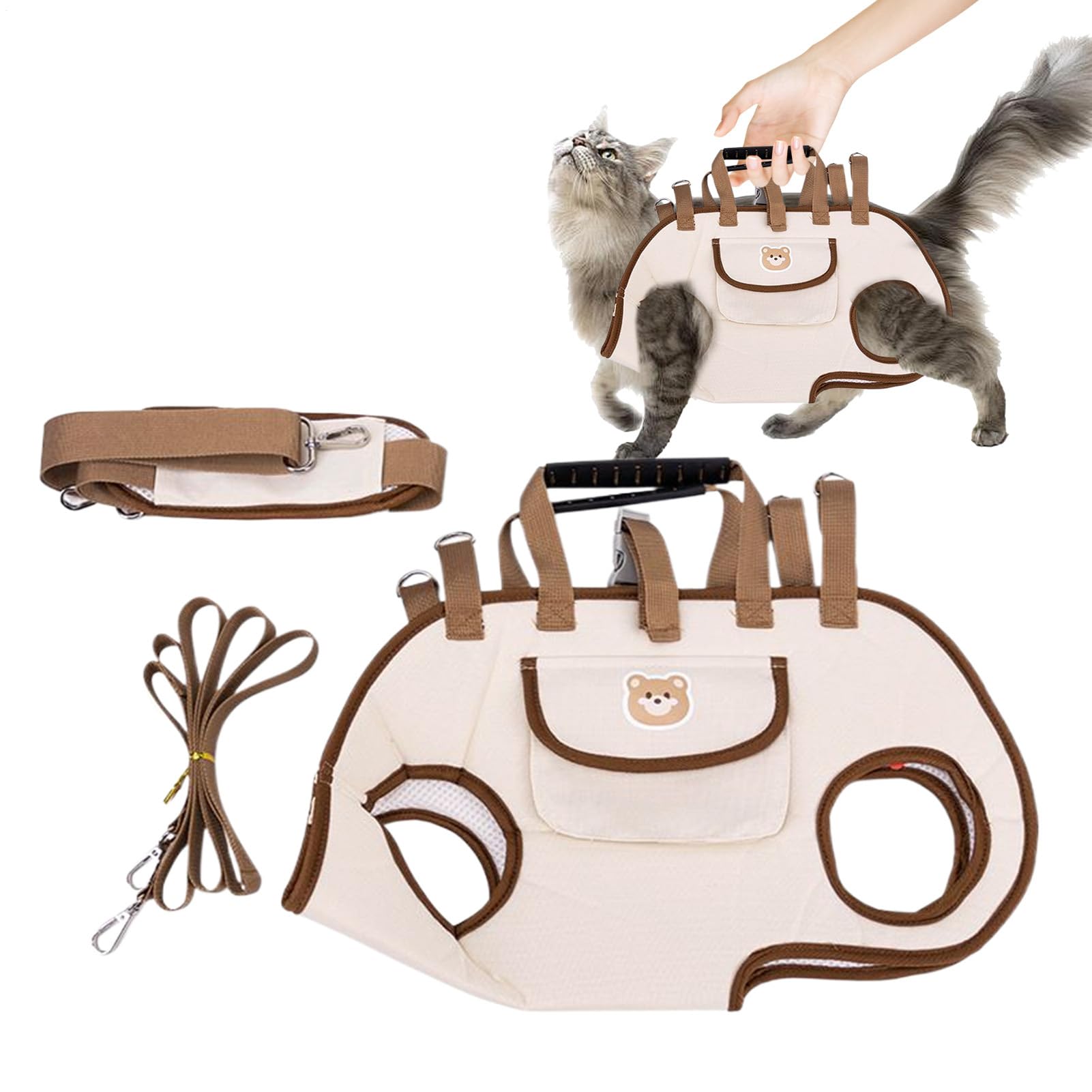 Pet Carrier Shoulder Strap Carrying Bag Tote Pouch