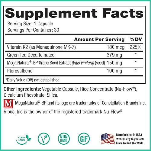 Vista 3 de Peak BP Platinum from Peak Pure & Natural - 30 Capsules