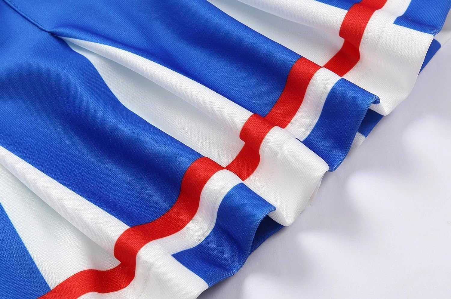 Cheerleader Costume for Girls Cheerleading Outfit with Pom Poms Halloween Party Dress Up - Image 7