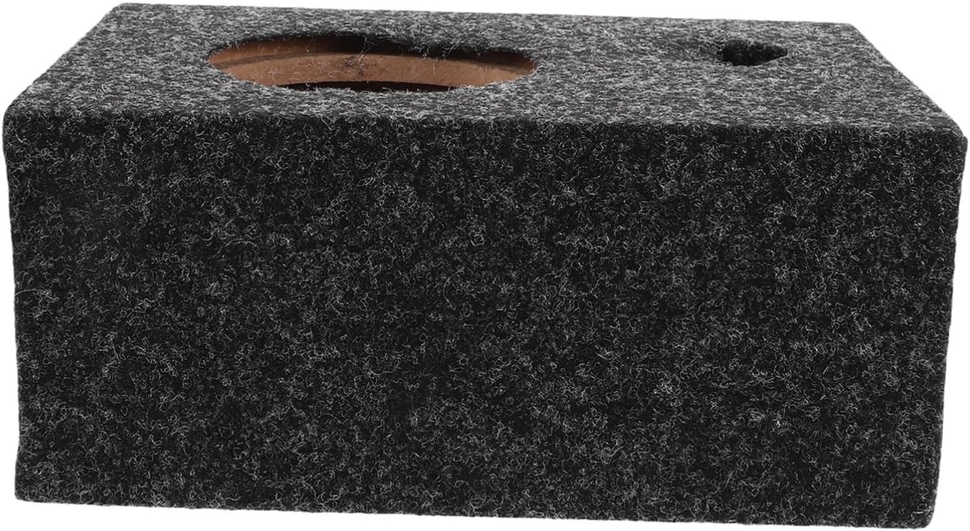 PRETYZOOM Slim Audio Speaker Enclosures Subwoofer Box for Car DIY Auto Speaker Enclosures