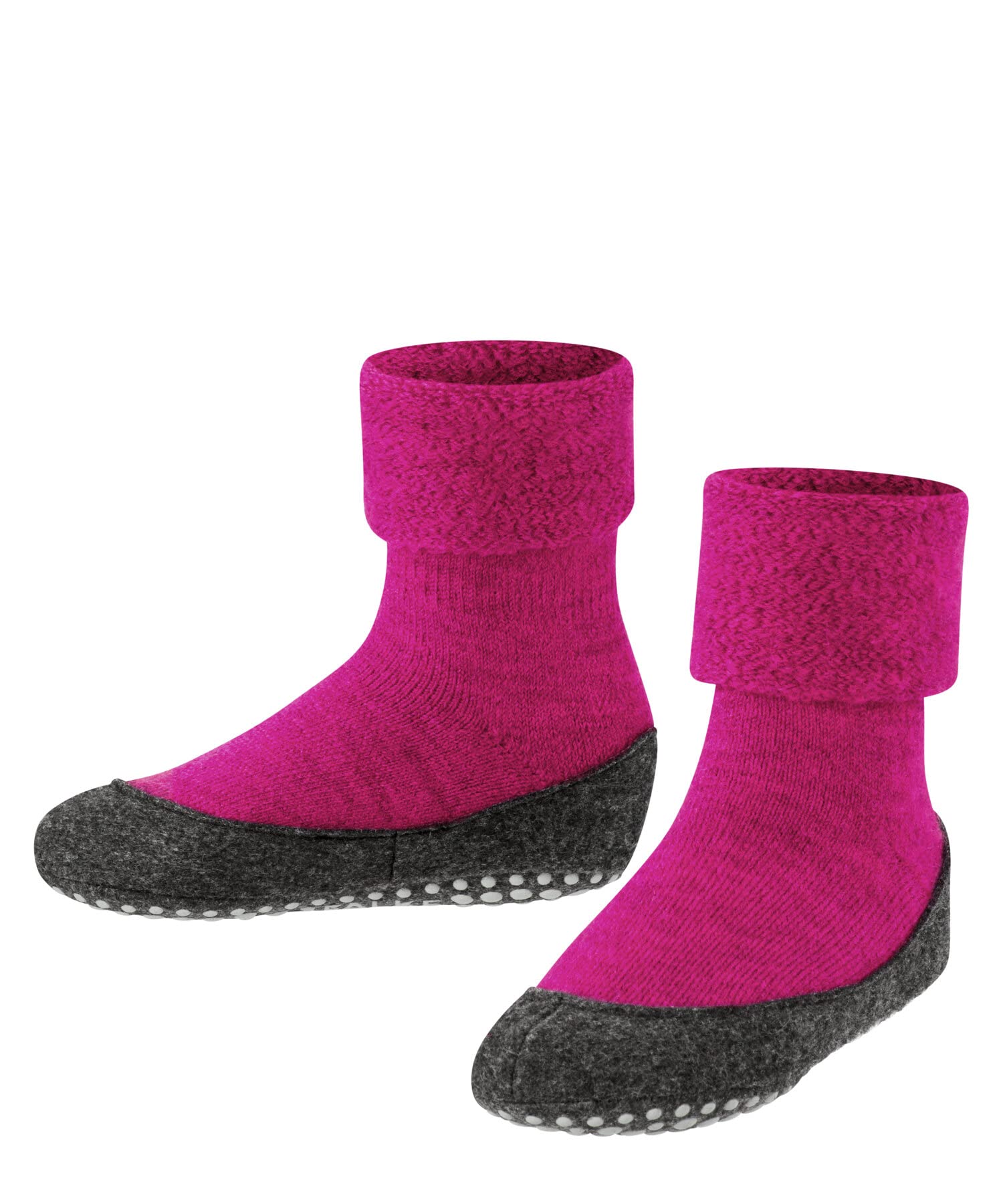 FALKE Unisex Kinder Cosyshoe Wolle Rutschhemmende Noppen 1 PaarHausschuh-Socken