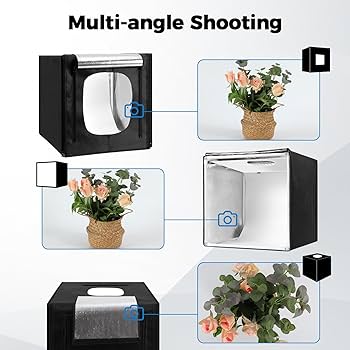 Amazon.com : Photo Light Box, Portable 12/16/20/24/32 Photo