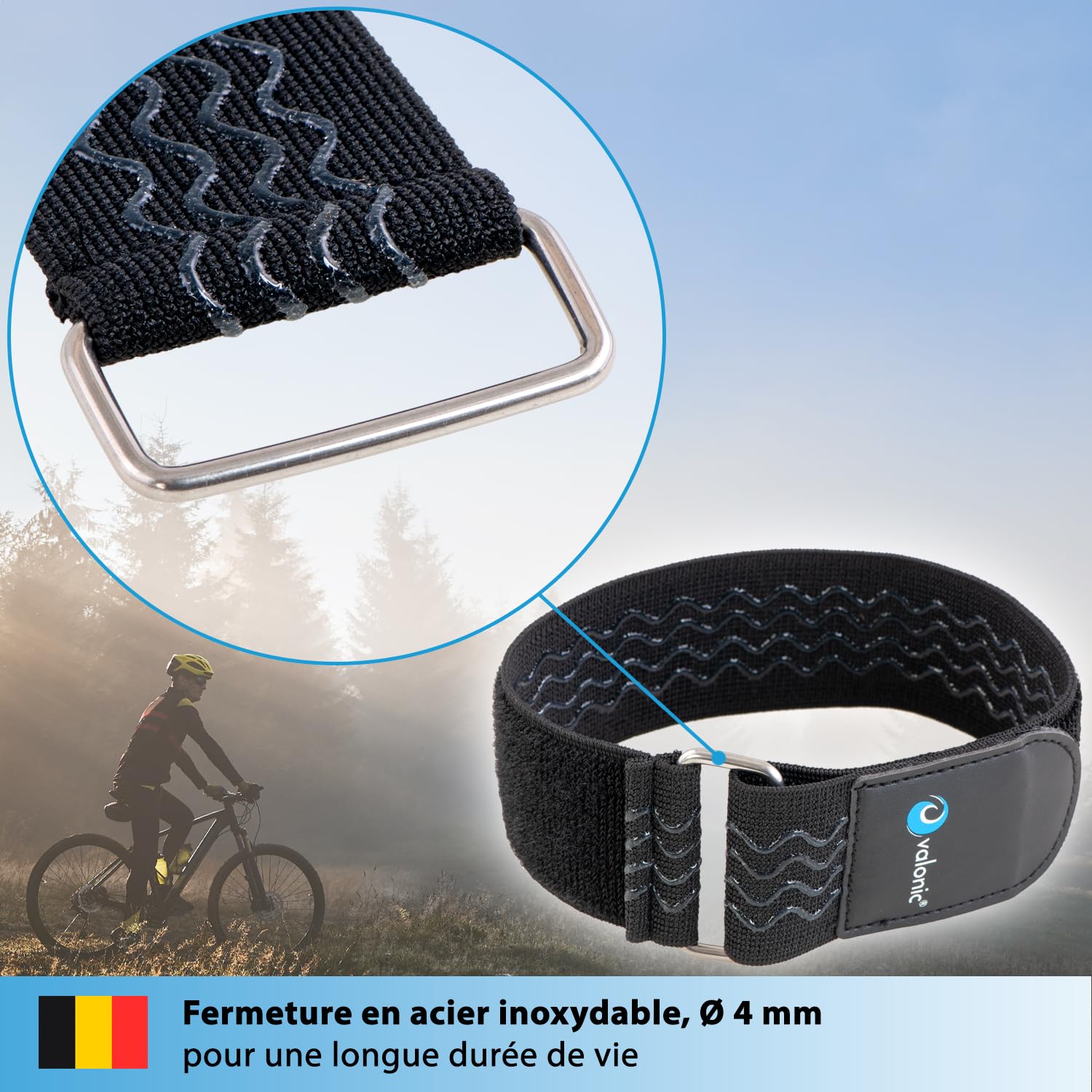 valonic MANTIS - bandes élastiques, auto agrippantes, 4 pièces, sangle scratch, sangles de valonic MANTIS - bandes élastiques, auto agrippantes, 4 pièces, sangle scratch, sangles de
