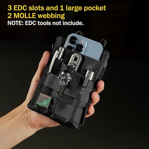 Miniatura 3 de VIPERADE VE16 - Bolsa EDC para hombre, organizador de bolsillo multiherramienta para equipos EDC