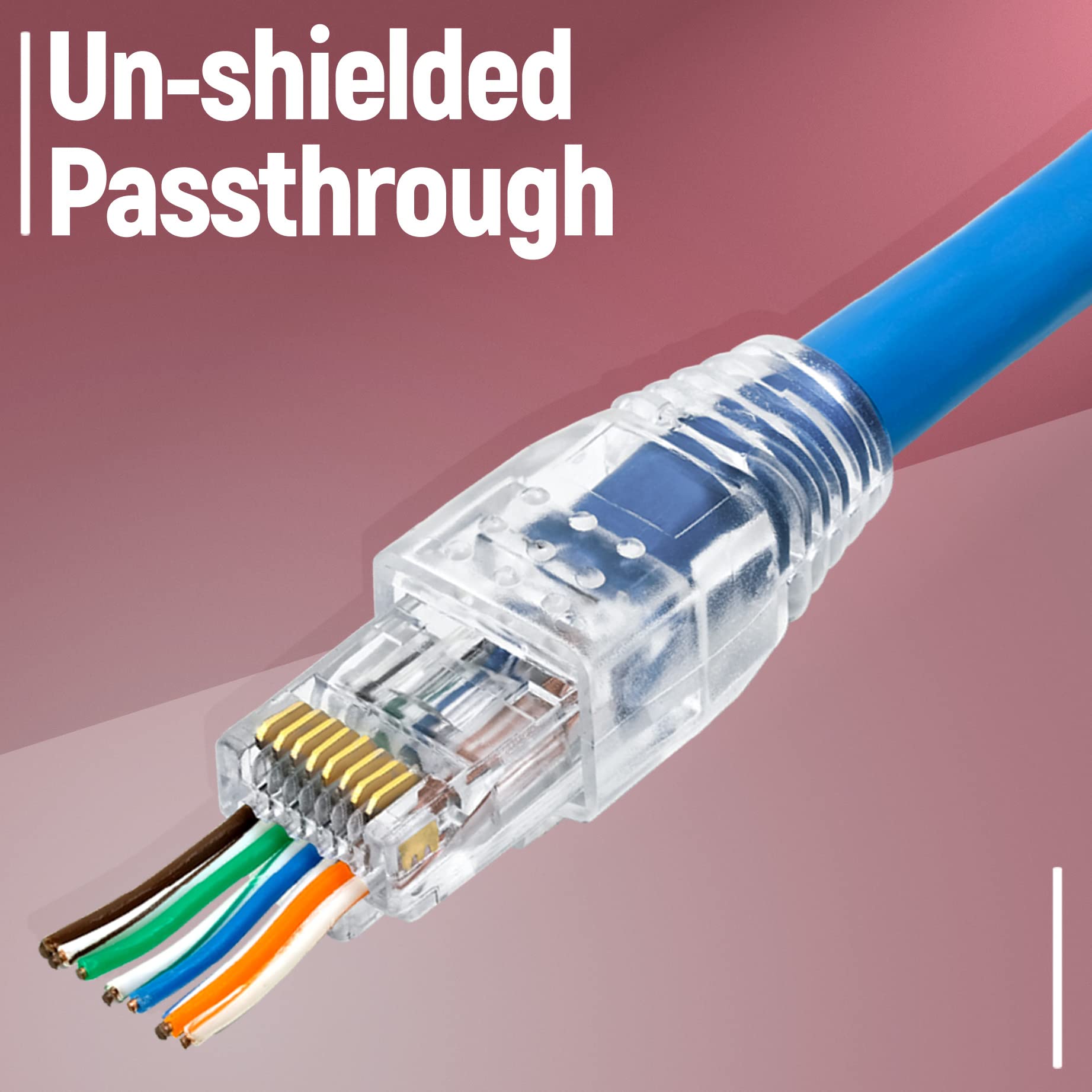 How To Wire Up Plugs The EASY WAY! (Cat5e Cat6 RJ45 Pass
