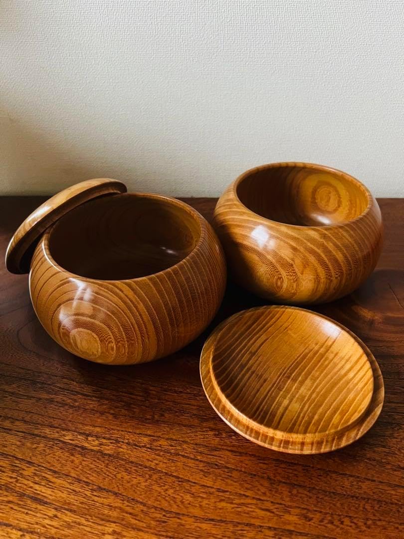 碁笥 欅 特大 碁笥 欅特大 懐志作 蛤碁石 183個 那智黒碁石