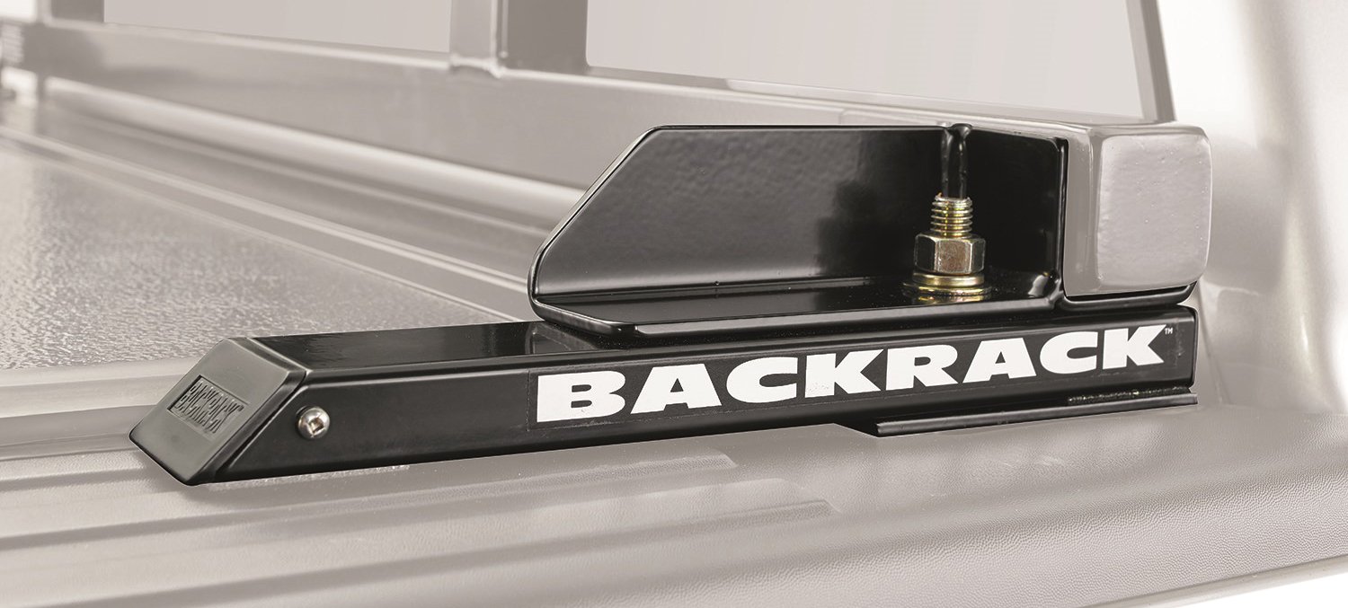 BACKRACK | Hardware Kit for use w/Low-Profile Tonneau, Black, No Drill | 40221 | Fits 2017-2024 Ford F-250/F-350 Aluminum Body