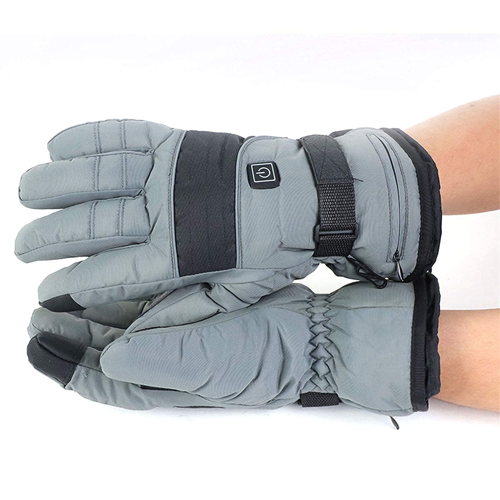 Gants chauffants imperméables pour stopper les mains gelées à vélo et ski