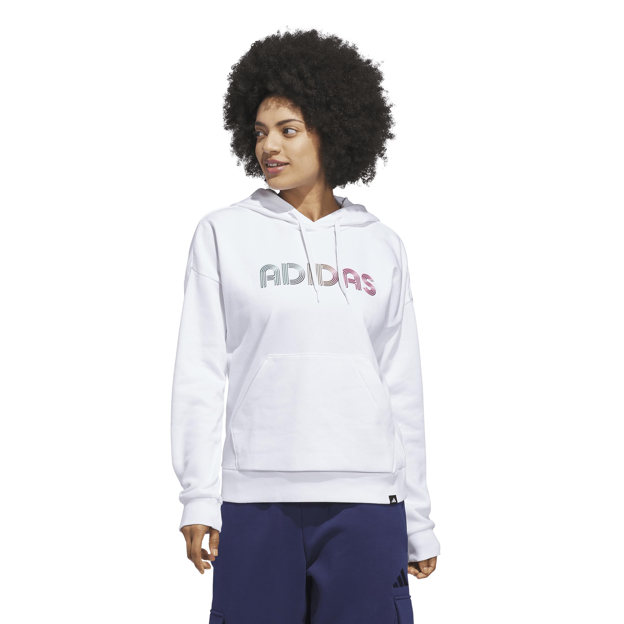 adidas Wordmark Graphic Hoodie