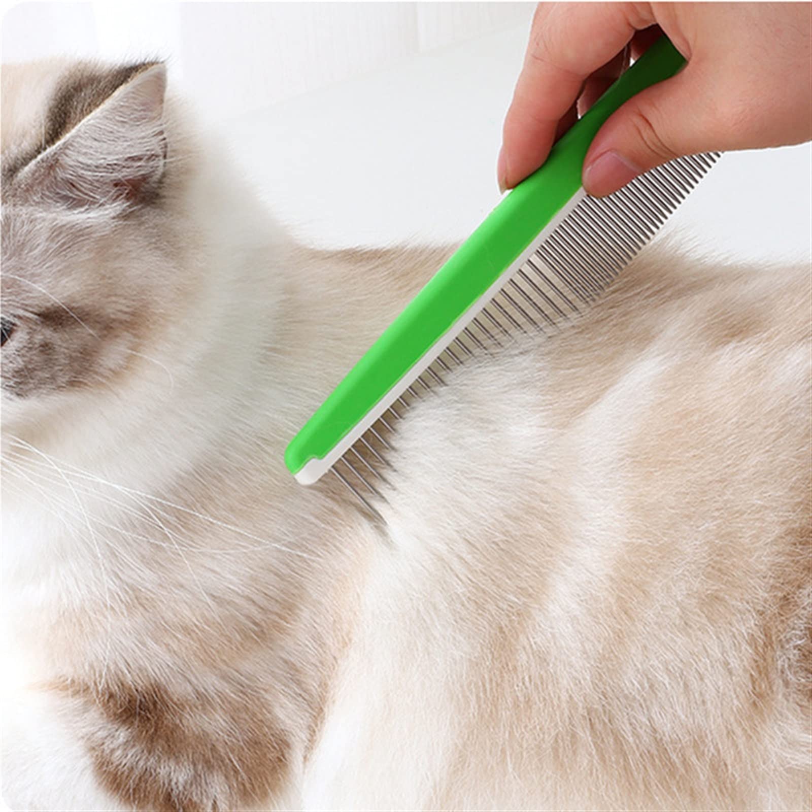 DieffematicSZ Grzebień Plastic Beauty Comb Density Double Teeth Hair Knot Loose Hair Modeling