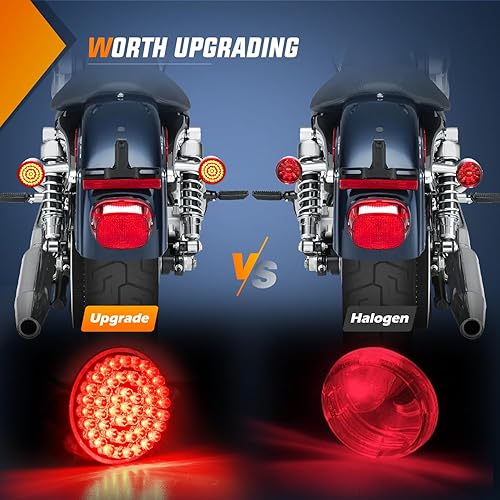 Vista 35 de Nilight Kit de 2 luces traseras para remolque, 40 LED, luces de marcha atrás, luces de marcha atrás, impermeables, para camiones de 10-30 V, RV, 2