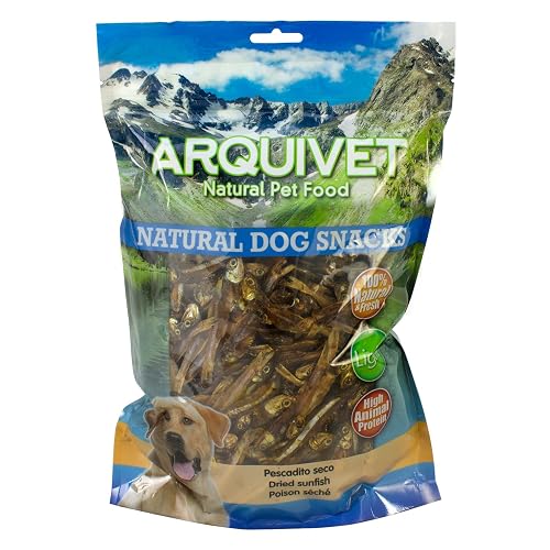 Arquivet Pescadito seco para Perros, 1 kg (Paquete de 1)