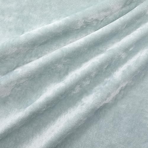 Miniatura 44 de CAROMIO Juego de funda de edredón de terciopelo tamaño Queen, funda de edredón de terciopelo ultrasuave de lujo, 3 piezas