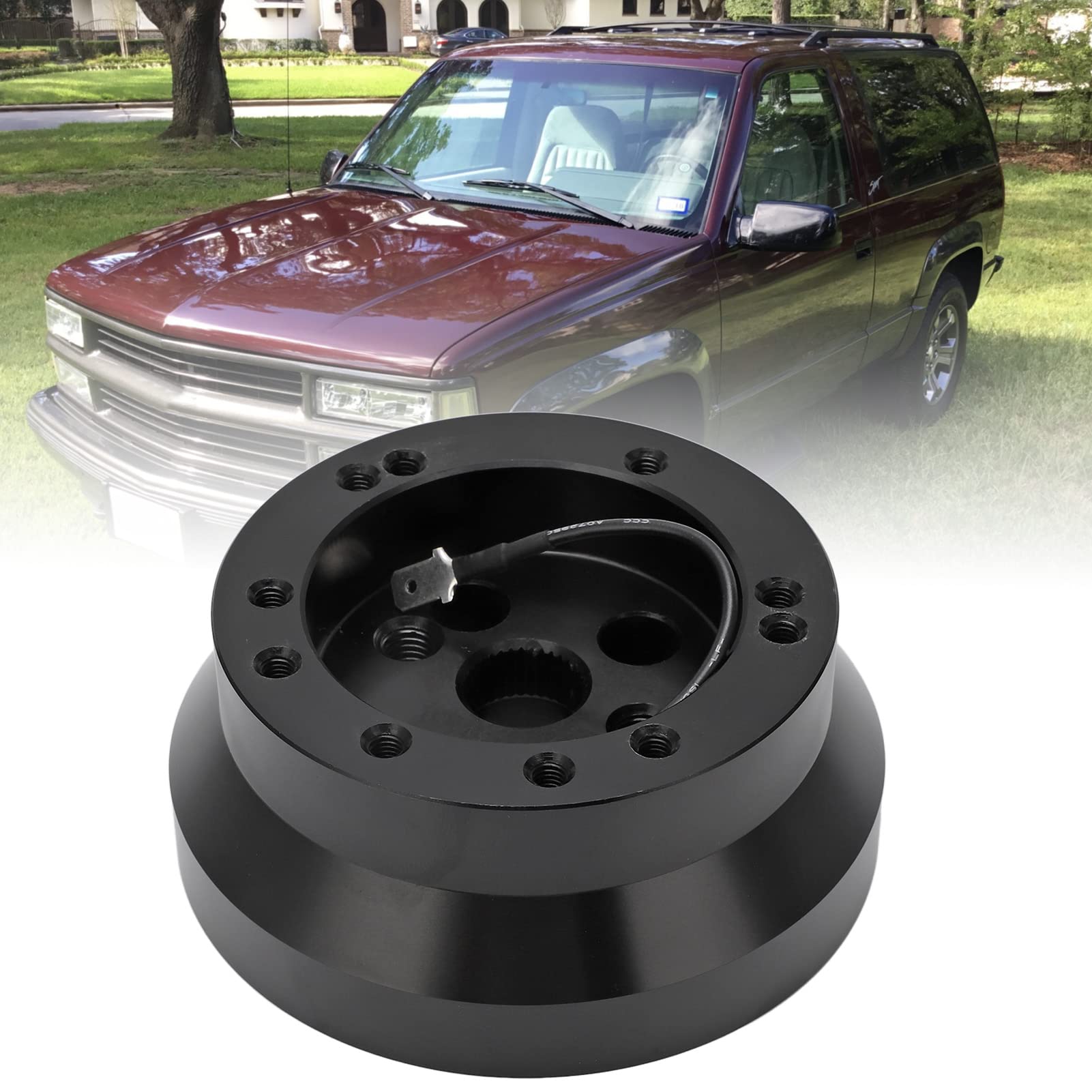 Adaptateur Volant Racing Adaptateur De Moyeu De Volant Court Poli - Compatible 5 Et 6 Trous, Pour Personnalisation Adaptateur Volant Court 5/6 Trous Adaptateur Volant Racing Adaptateur De Moyeu De Volant Court Poli - Compatible 5 Et 6 Trous, Pour Personnalisation Adaptateur Volant Court 5/6 Trous