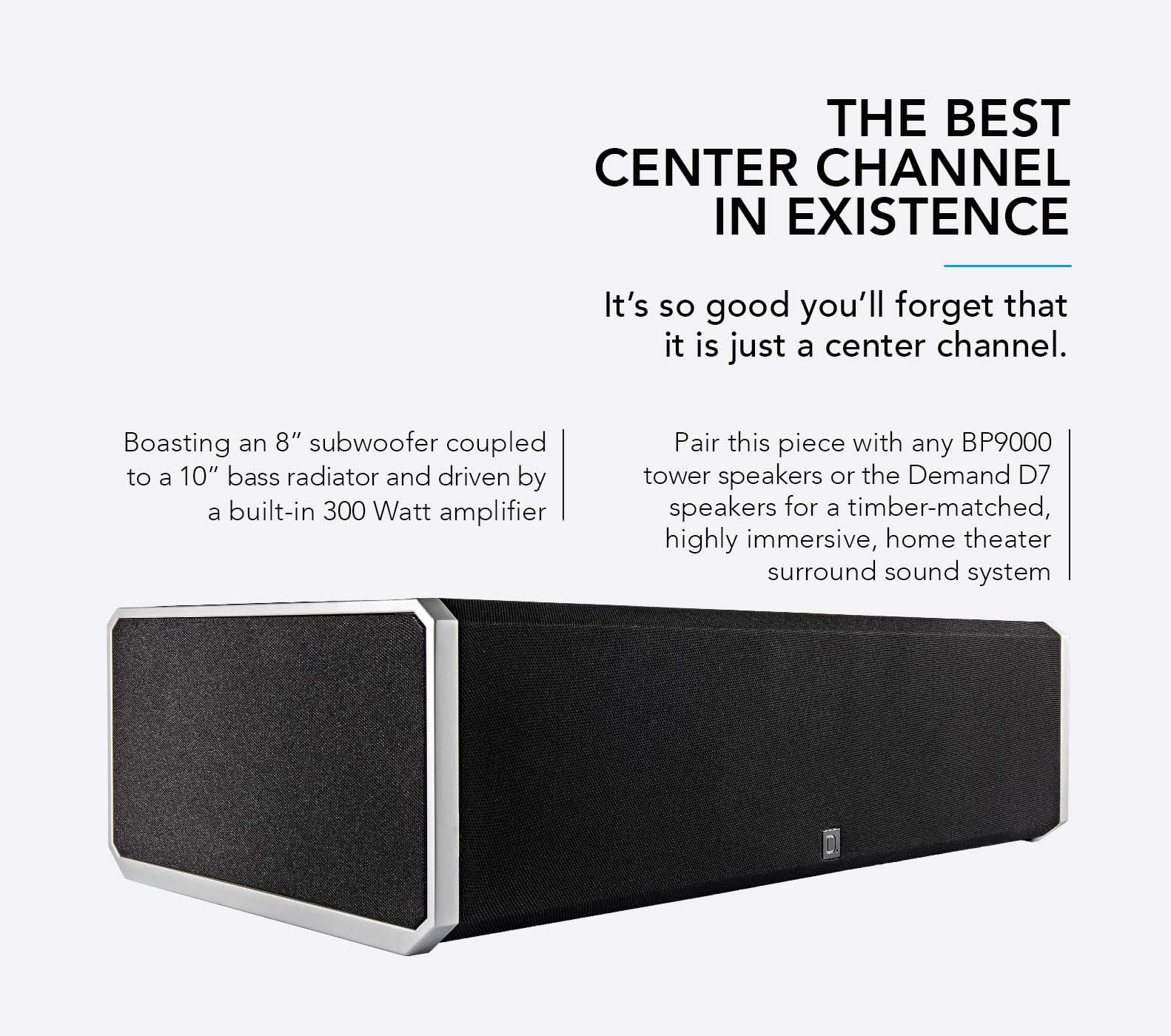 best center channel speaker under 300