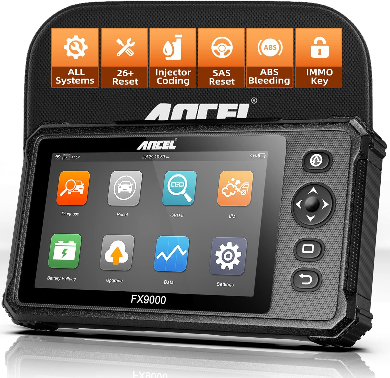 ANCEL FX9000 Plus OBD2 Scanner Code Reader All System 26