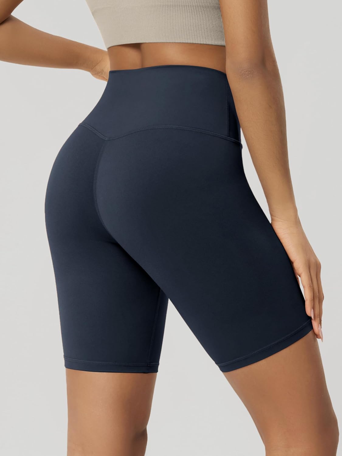 ODODOS Lounge Yoga Shorts for Women- 4" / 6" / 8" /10" High Waist Buttery Soft Biker Shorts