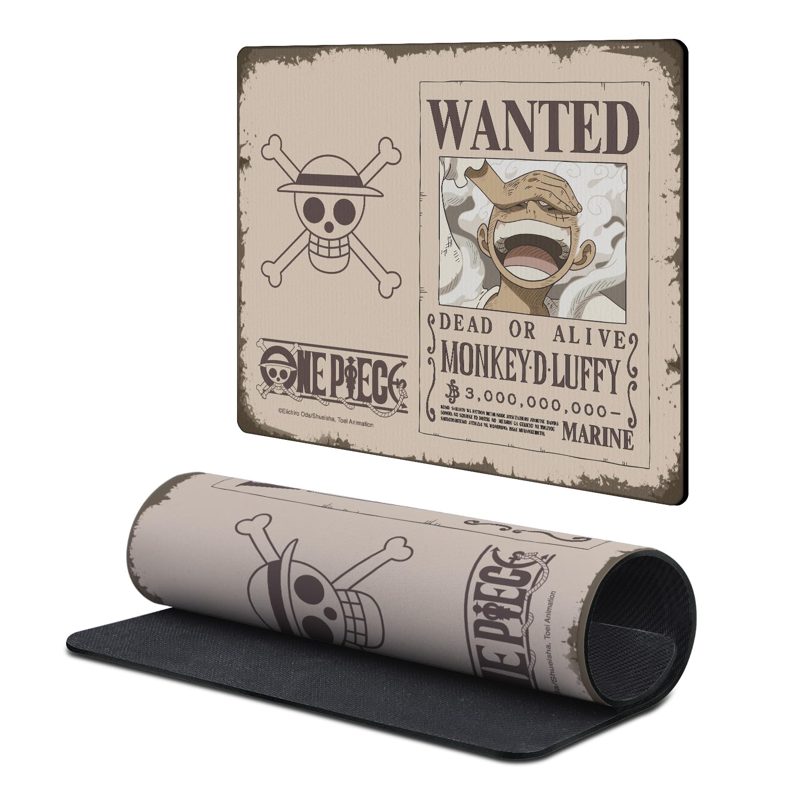 Head Case Designs Officially Licensed One Piece Luffy Gear 5 Poster Graphic Art 9.84 x 11.81 x 0.12 inches (250 x 300 mm) - S Gaming Office Desk PC Keyboard Mouse Mat Pad