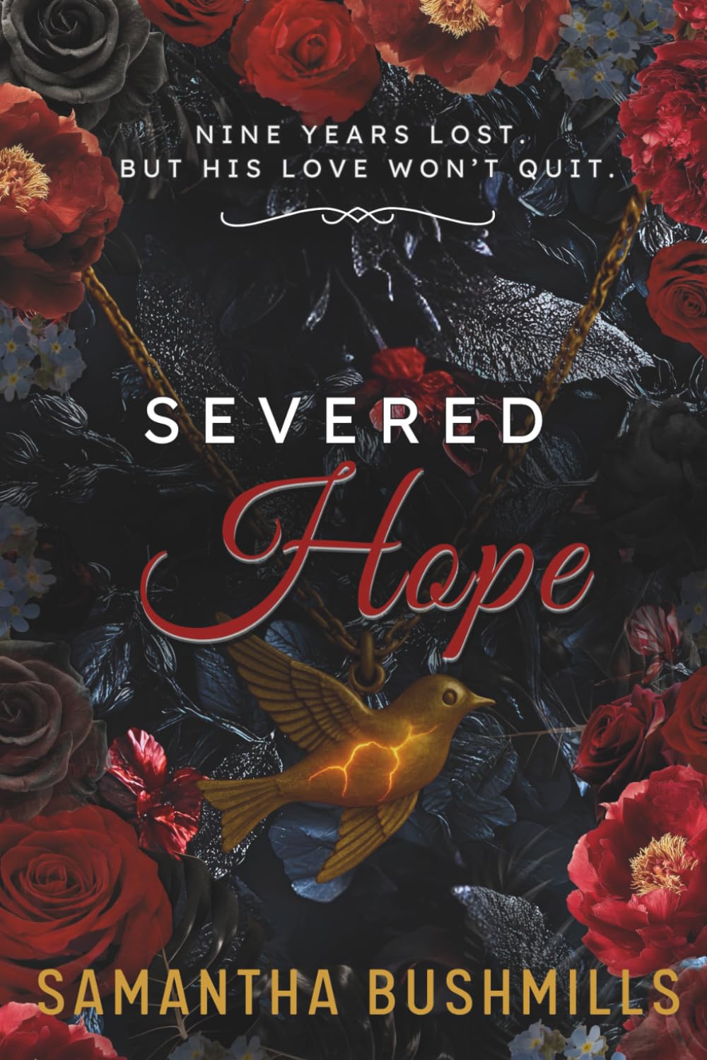 Severed Hope: A gripping second chance, forbidden romance bursting with spice and angst.