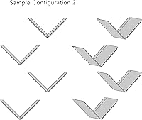 Vista 9 de Atlantic Flex V Shelf 2-Pack, negro