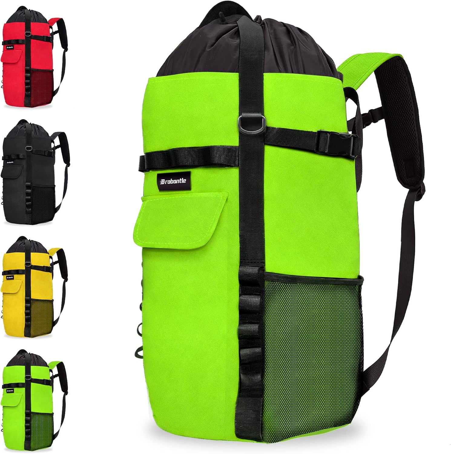 Climbing Rope Bag,Large Capacity Arborist Tree Rope Storage Bag,Waterproof Outdoor Rock Climbing Gear Bag