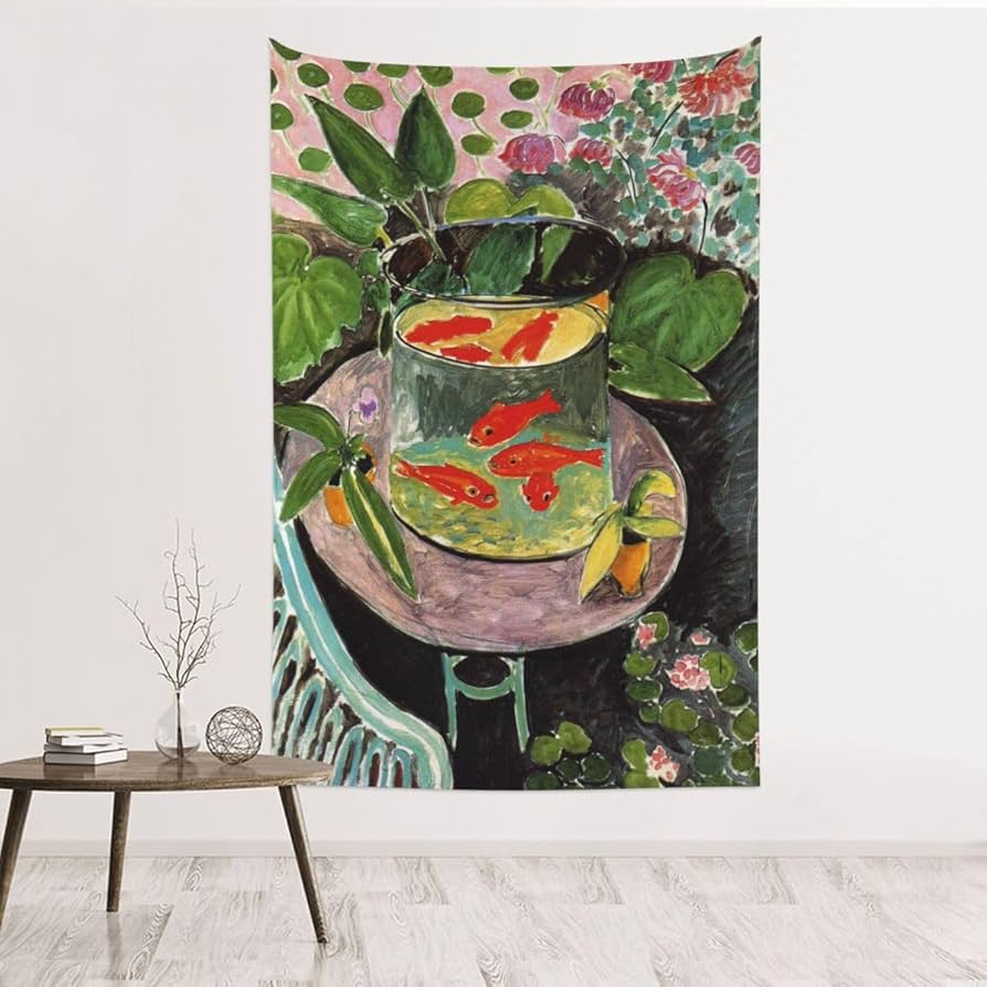 新品★輸入ポスター★アンリ・マティス★お洒落インテリア03 額縁付き] アンリ・マティス「青い鳥」アートポスター