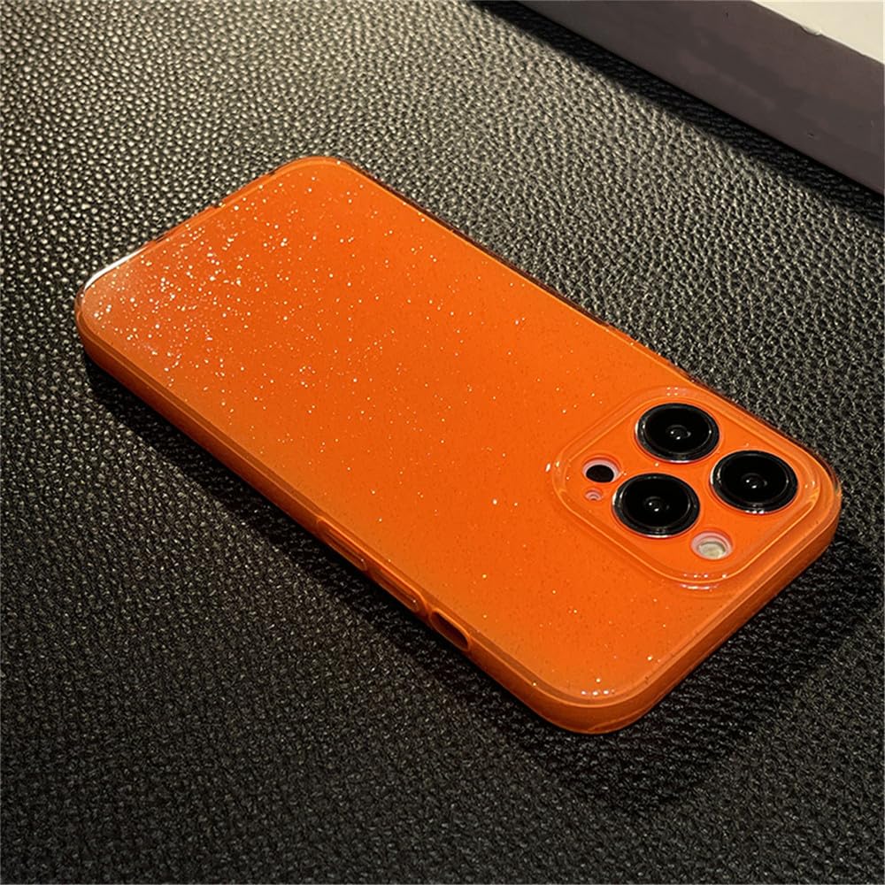 Coque de luxe à paillettes pour iPhone 16 Pro Max effet gelée - 7