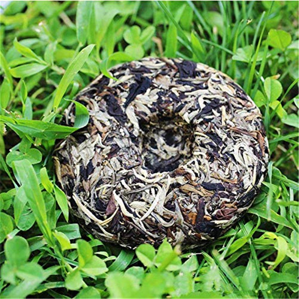 100g (0.22LB) Roher Pu'er Tee Moonlight Old Puer Tee Grüner Tee Pu-Erh Tee MengHai Pu Erh Tee Chinesischer Tee Gesunder Puerh Tee Grün Guter Sheng Cha