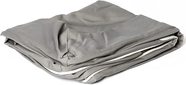 PetFusion Replacement Cover for Ultimate Dog Lounge (X-Large, Slate Gray)