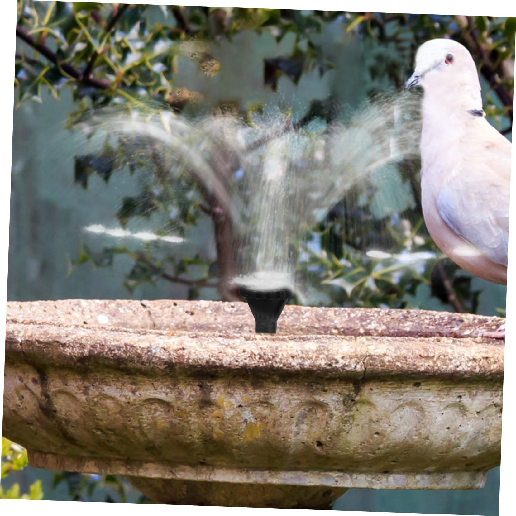 UPKOCH Springbrunnen Düsen Pilz Set 9 Stück Wasserbrunnen Teich Sprinkler Tauchpumpe Kompatibel