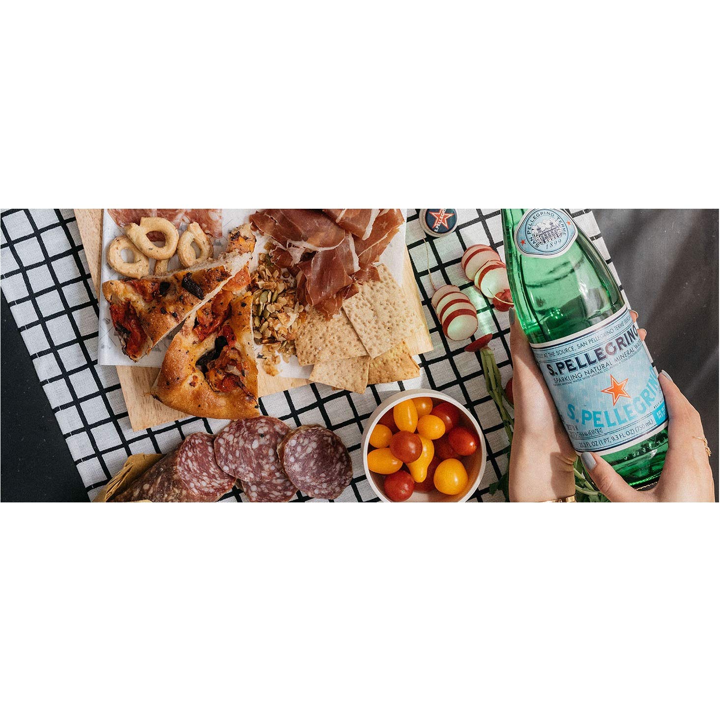 Sanpellegrino (San Pellegrino) 750mlX12 Esta agua mineral natural carb?nica