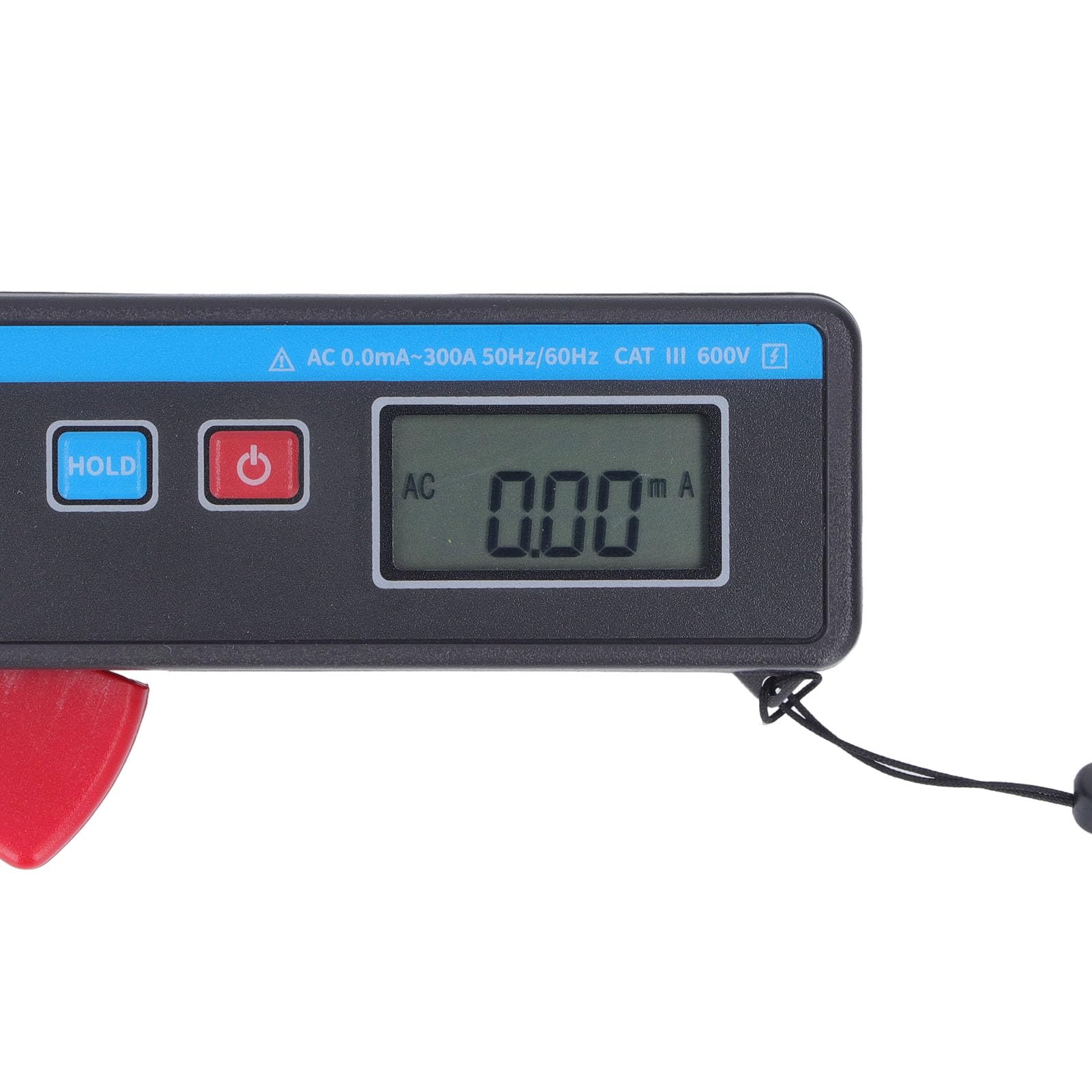 Pinza Amperimétrica Digital, Pinza Amperimétrica de Corriente de Fuga, Amperímetro Portátil con Fugas Digitales de Alta Precisión, Tamaño de Mandíbula de 40 Mm