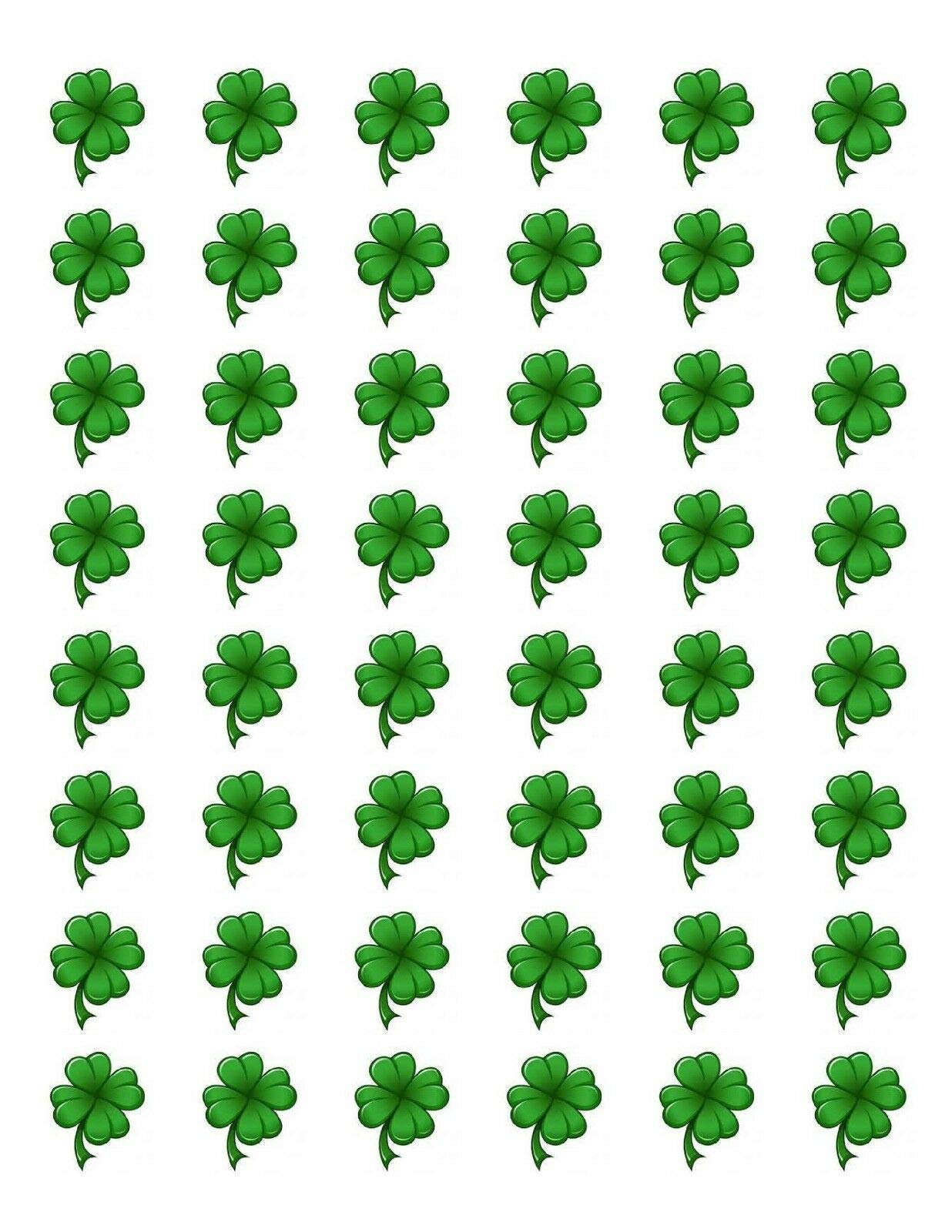 Amazon.com: 48 Shamrock Clover ST Patricks Day Envelope Seals