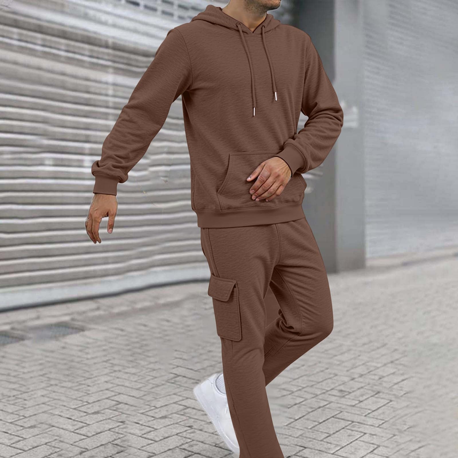 Jogginganzug Herren Trainings Men Sets üBergröße Tracksuits Training Outfit