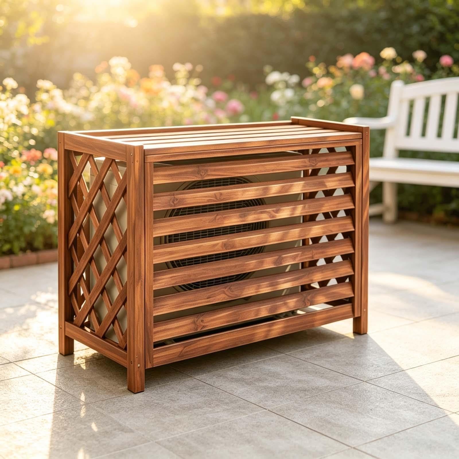 Brise Vue Pompe a Chaleur Cache Climatiseur Balcon