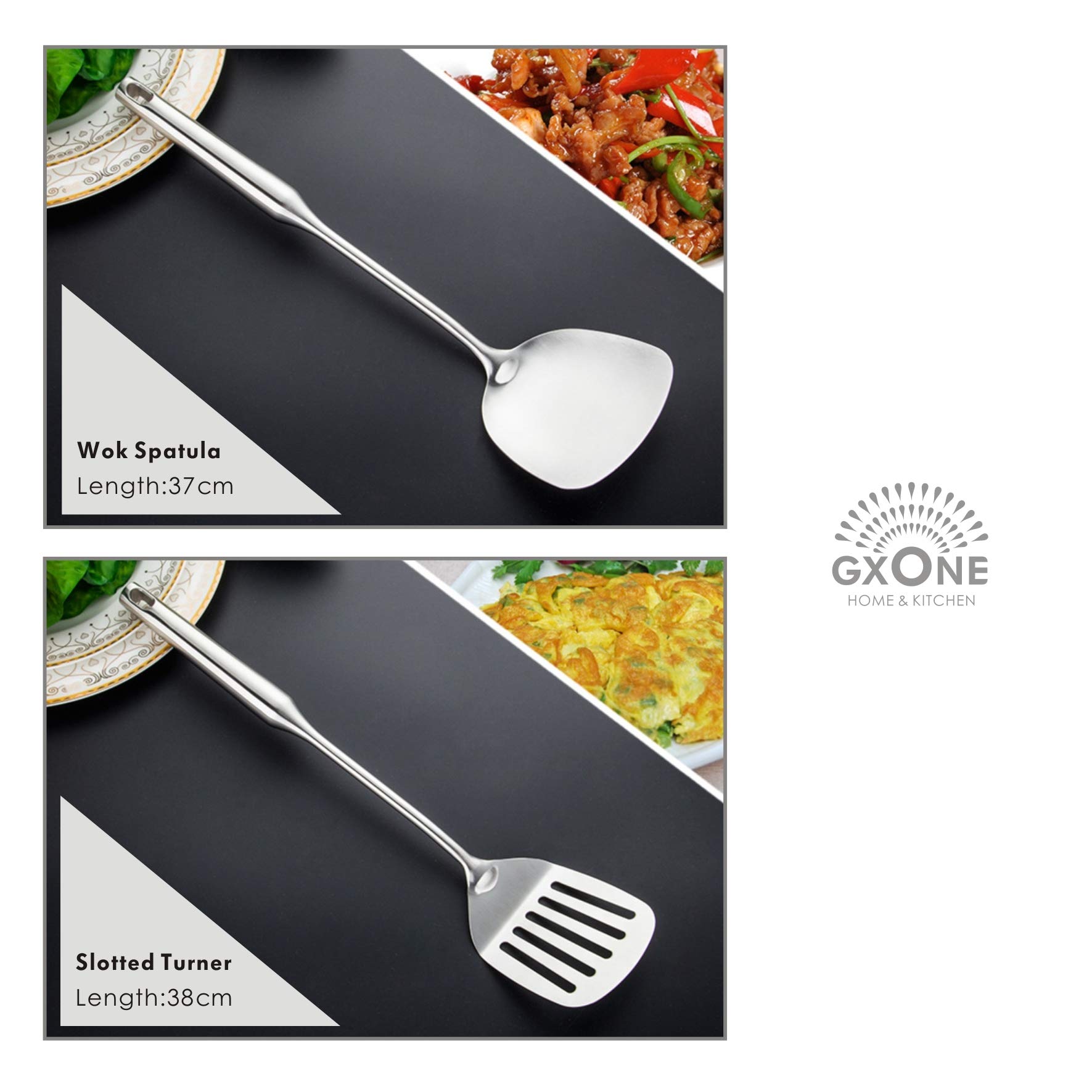 Soporte para utensilios de cocina de acero inoxidable, de metal, multiusos, de gran capacidad, a prueba de desorden de acero inoxidable 304, para encimera (plplaaoozC5pjz-12 Soporte para utensilios de cocina de acero inoxidable, de metal, multiusos, de gran capacidad, a prueba de desorden de acero inoxidable 304, para encimera (plplaaoozC5pjz-12