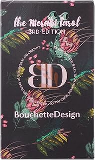 Comprar Tarot Deck, Meraki Tarot Cards, Fortune Telling Deck, Mystical Tarot Set, Oracle Cards, Tarot for Beginners, Spiritual Tarot Deck, Portable Mystical Tarot Cards for Divination