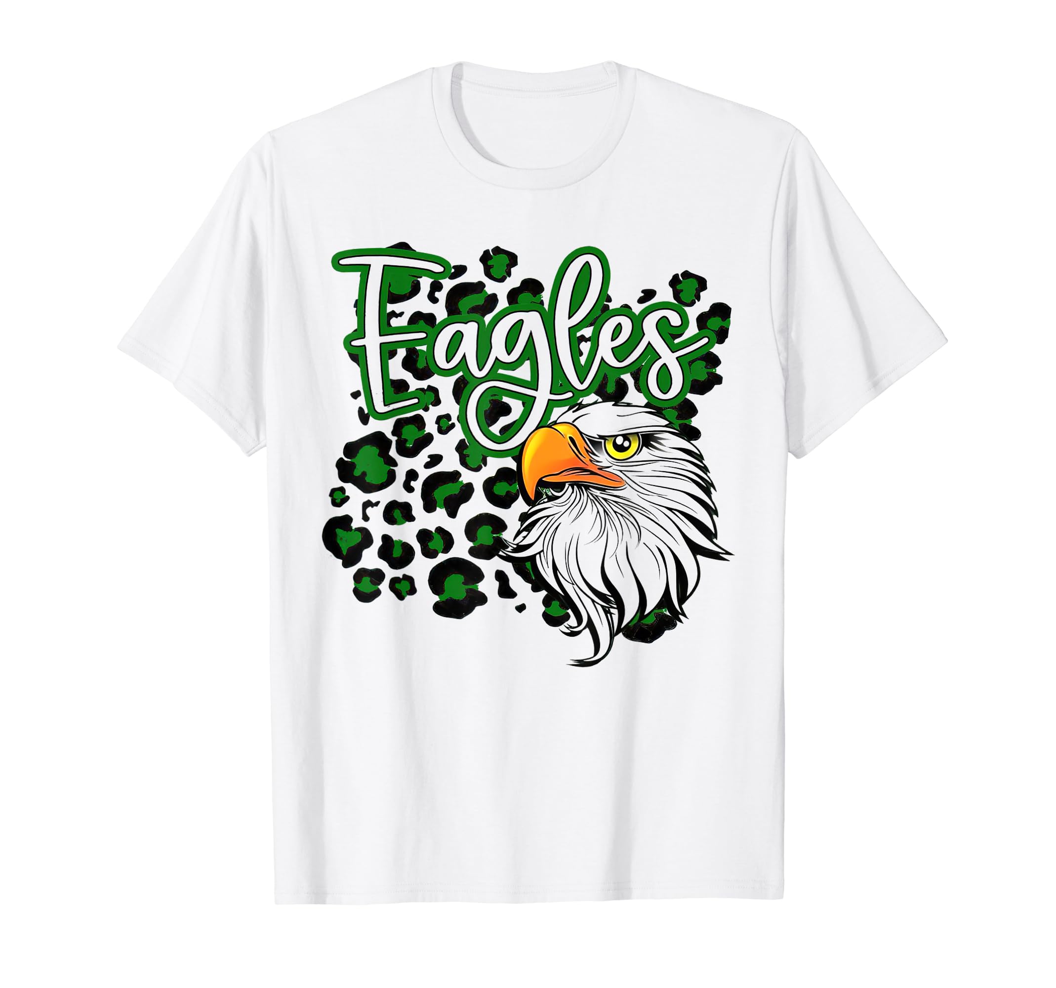 Eagle Spirit Wear Game Day School Mascot Sport Fan Team T-Shirt