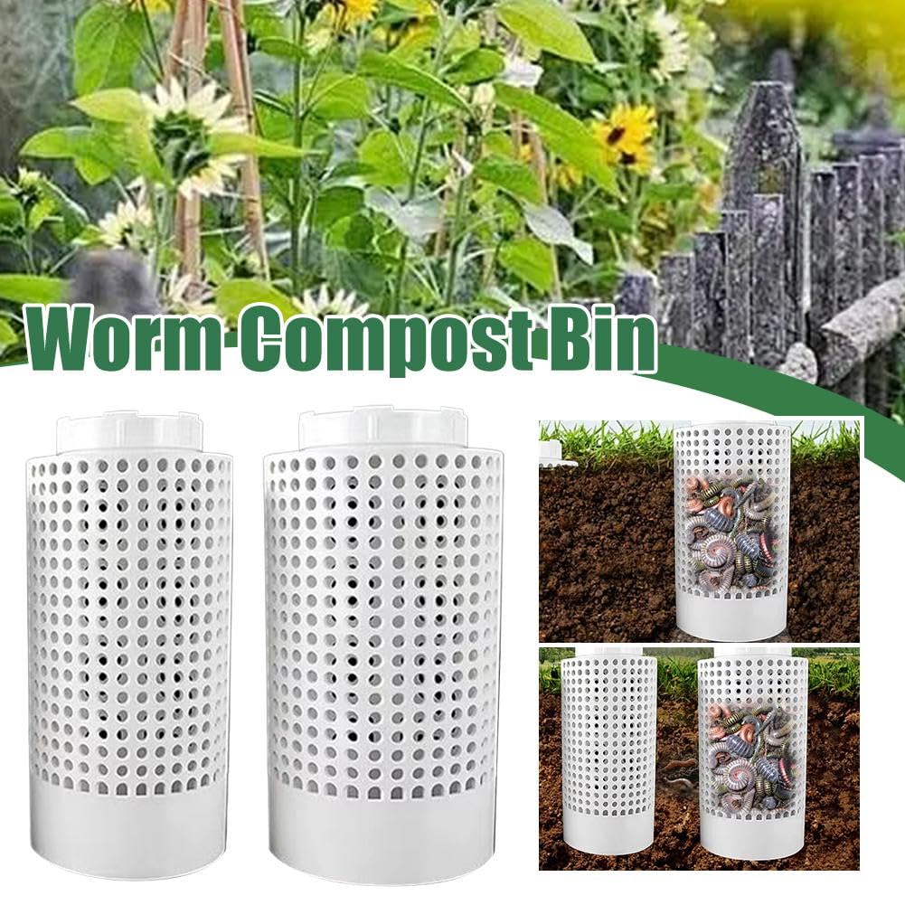 Erdvergrabener Komposter – Wurmbox Für Garten & Teich, Kompakt & Einfach Zu Installieren