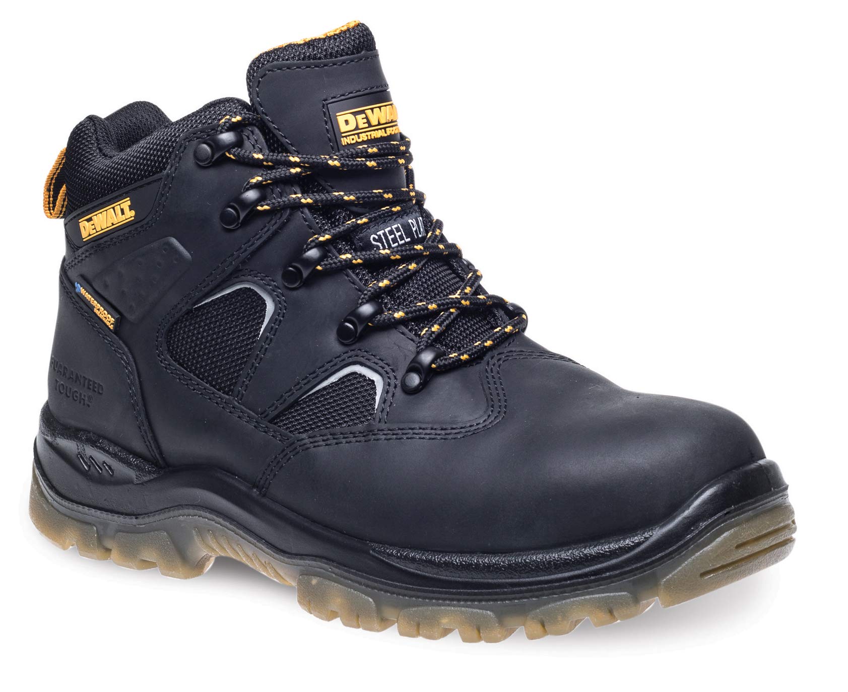 DEWALT Nickel S3 Safety Boots Black US 10, 42 OFF