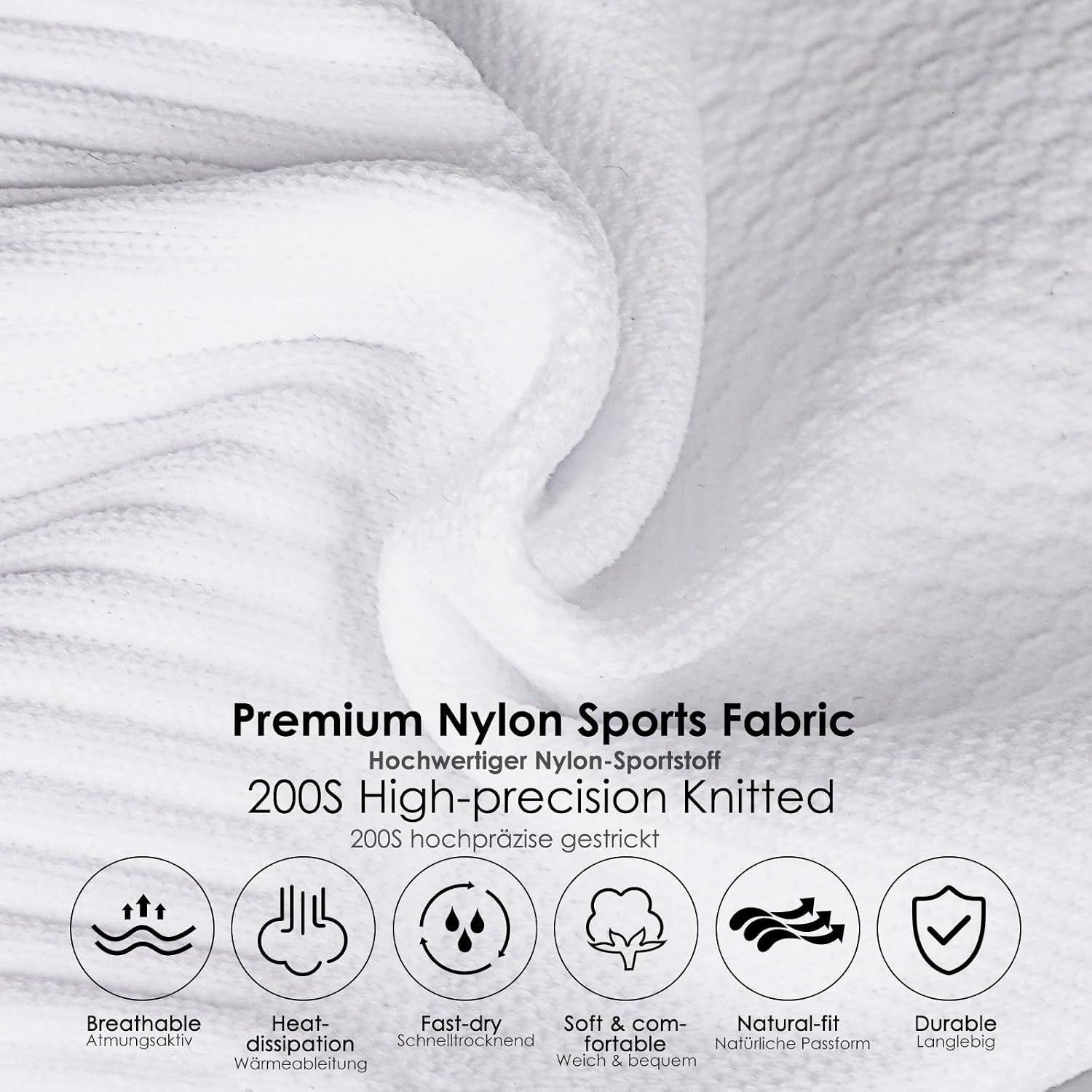 Non-slip Grip Soccer Sports Socks Men Women Compression Breathing &Quick-drying Cycling Football Rugby Yoga...