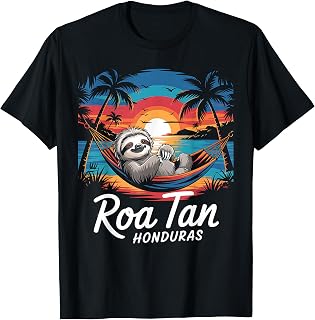 Roatan Sloth, Roatan Honduras Sloth, Roatan T-Shirt
