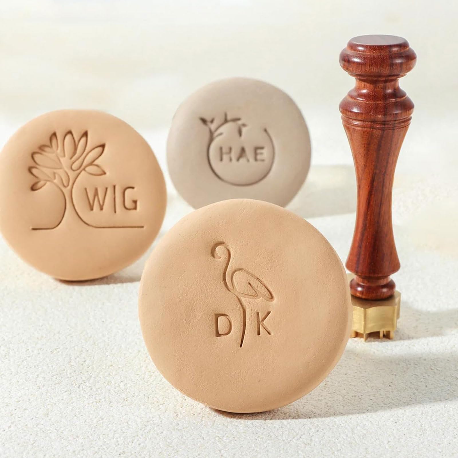 Timbro per ceramica Timbro per ceramica Timbro per ceramica personalizzato Timbro per firma in argilla Timbro per argilla personalizzato Timbro per ceramica per argilla Kit timbro fai da te